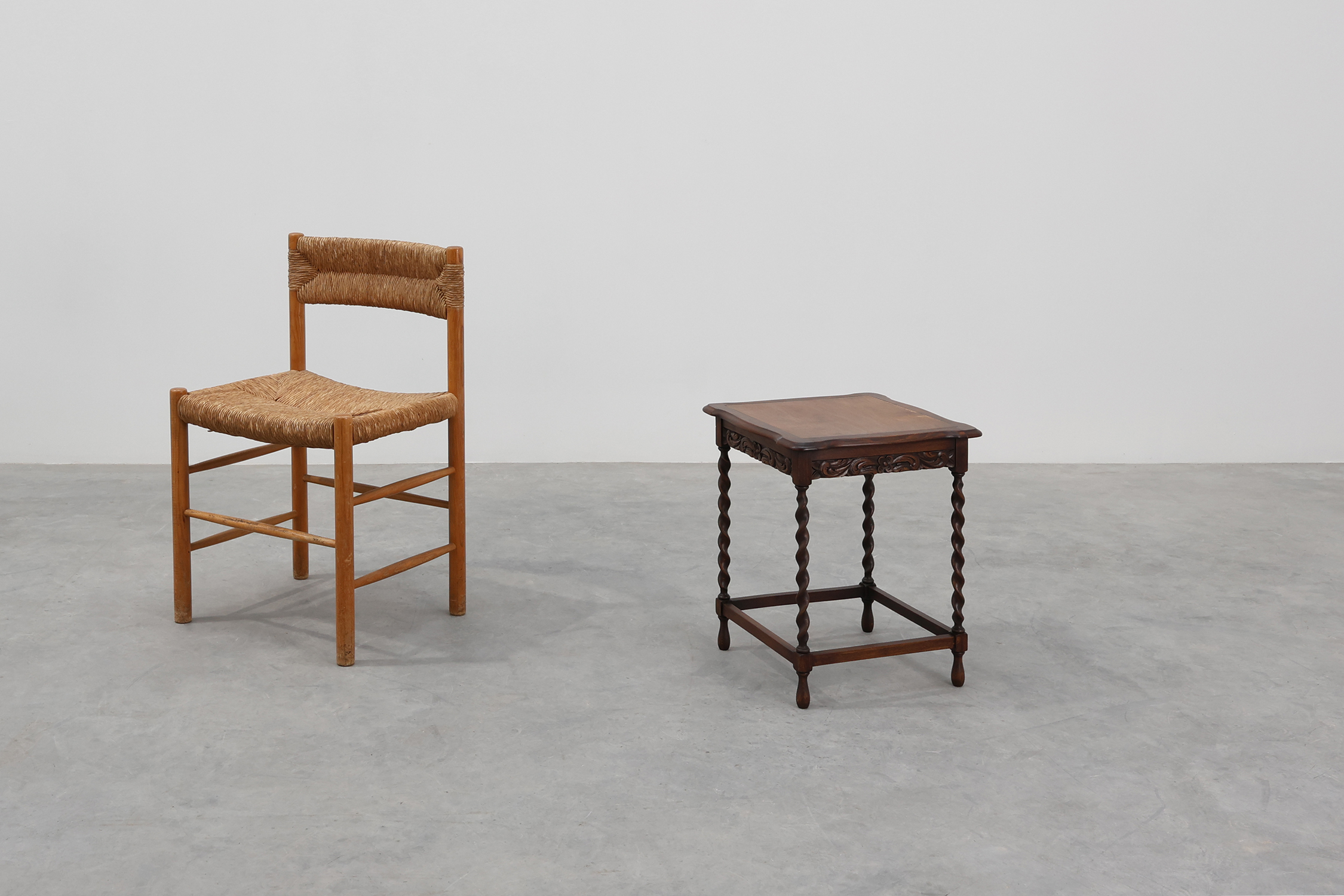 Antique French Oak Side Table, circa 1900thumbnail